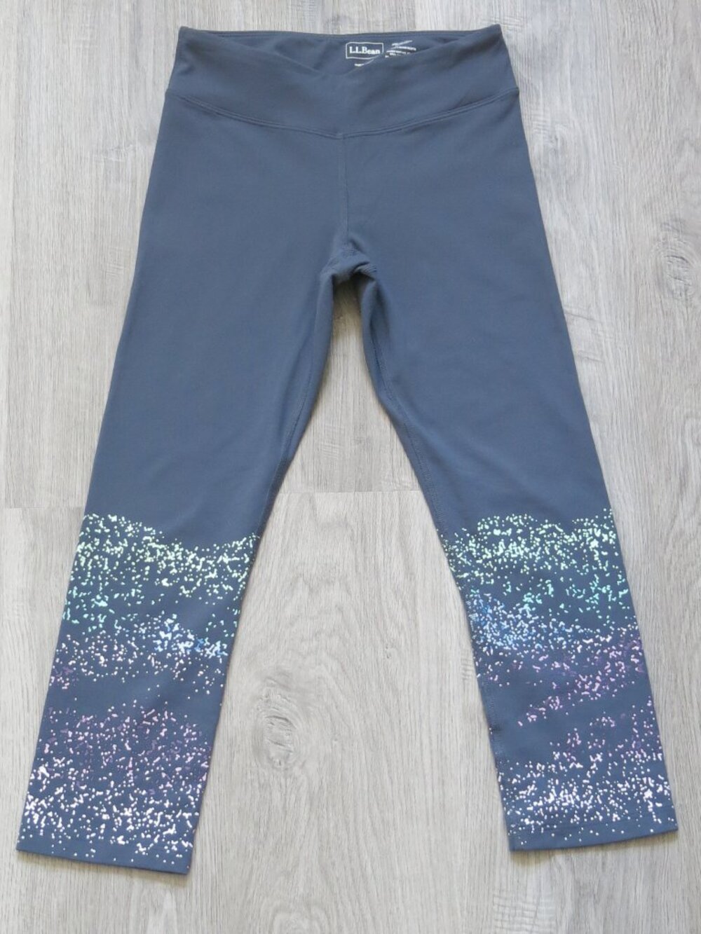 L.L. Bean Stash Pocket Athletic Workout Sportswear Cropped Pants -Size XXS Reg